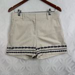 Ann Taylor 5 for $25| Petite The Metro Striped Mid Rise Short Size 4 NWT Photo 2