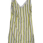 Cupcakes & Cashmere‎ Womens Sun Dress Size 2 Yellow Blue White Striped Lined Photo 0