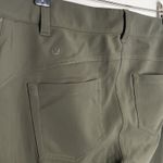 Lululemon Pants Womens 32 Green City Sleek 5 Pockets 7/8 Length Stretch Mid Rise Photo 1