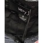 Very J  Woven Stitch Black Lined Daisy Duke Shorts Size Small Hot Pants Pocket Photo 4