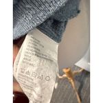 prAna  Women's Blue Waffle Knit Half Zip Hoodie Pullover Casual Size M Photo 4