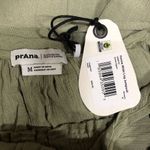 prAna Fernie Wide Leg Jumpsuit Swim Cover Crinkle Pockets Strappy Agave Green M Photo 4