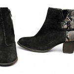 Vionic  Naomi Suede Leather Black Water-Resistant Boots Women’s 7 Photo 0