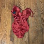 Vince Camuto Cruise One Piece Swimsuit Orange size 8 NWOT Photo 3