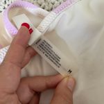 Solid & Striped Elle Striped Purple Bikini Bottoms Belt Loops (Medium) Photo 3