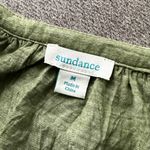 Sundance Green Lace Crinkle Blouse Top Medium Photo 1