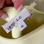 ALC Frank A.L.C. Ava Knit Sleeveless Tank Top Lemon Yellow Photo 2