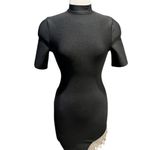 BELLA BARNETT Mini Bandage Trendy Rhinestone Black Bodycon Dress Size M NWT Size M Photo 5
