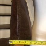 ETRO Milano Red Paisley Vachetta Leather Shoulder Bag Tote Interior Pocket Photo 6