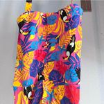 SheIn VCAY Tropical Floral Toucan Romper Jumpsuit Large NWT Photo 3