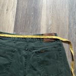 HIS‎ Vintage High Rise Denim Straight Leg Dark Green Mom Jeans Size 12 Photo 5