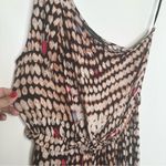 BCBGMAXAZRIA  Sandy Dots One Shoulder Jumpsuit Photo 3