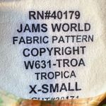 Jams World Vintage 90s  Tank Top Hawaiian Hibiscus Tropica Size XS Beach Summer Photo 7