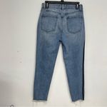 PacSun  Vintage Icon High Rose Light Wash Black Pinstripe Jeans Womens 28 Blue Photo 6