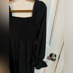 Black Ruffled Sleeve Jumpsuit Photo 2