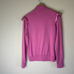 Polo golf Ralph lauren resort rose ruffle trim zip up golf sweater ladies M Pink Size M Photo 11