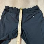 Nike Dri-FIT Women's Black Athletic Track Pants Zip Ankle Size M Photo 6