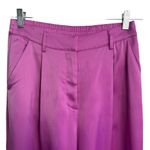 House of Harlow  1960 Purple Pink Satin Wide Leg Pants NWOT Photo 3