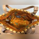 The Sak Wood Beaded Boho Chic Lined Summer Holiday Island Handbag Shoulder Purse Photo 5