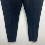 Babaton Aritzia Women's High Rise Faux Suede Black Pants Size 6 Stretch Neutral Photo 3