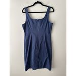 J.Crew Fitted Lightweight Chino Cotton Dress Mediterranean Navy Size 12 NEW Photo 9