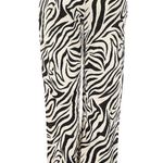 Vintage Y2K Alice’s Lips Black & White Zebra Print Jeans Denim Low Photo 1