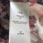 IRO NWT  Paradon floral Blouse in Ecru‎ size M Photo 7