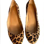 J.Crew  cat hair animal print women’s small heel shoes, ballet 6 1/2 Photo 3