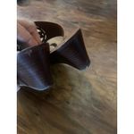 Tory Burch Zoey Wedge Slide Sandal Slip On Mule Shoes Size 9 Beige VACATION Photo 6