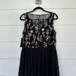 Lane Bryant Women’s 14 Black Embroidered Dress New Photo 3