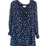 Wildfox Clean Black Fall Floral Mini Dress Photo 1