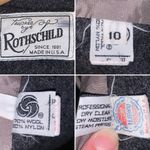 Grey Wool Coat Trench Long Jacket Vintage Winter Preppy Gray Photo 3