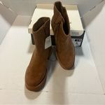 a.n.a Womens Marie Block Heel Booties in Cognac Sz 9 NEW IN BOX Photo 2