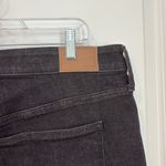 Madewell The Plus Momjean in Hillshore Wash Black Denim Jean 18W Photo 6