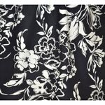 Beach House Ladies Black & White Tankini Bathing Suit Top Floral Tie Size 10 Photo 6