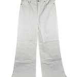 J.Crew  Wide-leg denim trouser in‎ white 31 NWT Photo 0