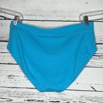 California Waves Plus NWT Sz 1 (16/18) Turquoise Bathing Suit Swim Brief Bottom Photo 1