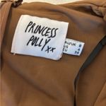 Princess Polly Brown Fitted Wrap Bodysuit Photo 4