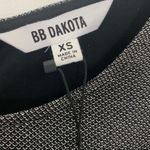 BB Dakota Dress What's Your Shine Metallic Long Sleeve in Gunmetal Size XS NWT Photo 9