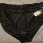 Kona Sol BLACK TUMMY CONTROL HIGH WAIST FULL COVERAGE BIKINI BOTTOMS SZ 3X NWT Photo 7