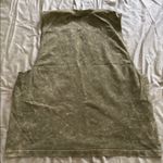 Sage  Distressed Olive Muscle Tee Photo 2
