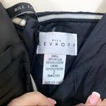 Bill Levkoff  Black Strapless Floral Prom Dress Photo 1