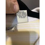 Classic Elements Yellow Stripe Polo Shirt & Shorts Set, Women's XL, Summer Photo 5