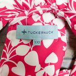 Tuckernuck Pink White Wildflower Blythe Sleeveless Floral A Line Bow Dress XXS Photo 9