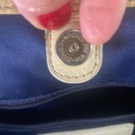 Coach Two tone  and white Op Art Patent Leather Kisslock Tote Photo 12