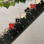 Silver and Enamel Playing Card Suit Pips Symbols Bracelet Photo 8