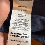 Life is Good  Crusher Tee “Snow Good” Blue Graphic Tee Christmas Winter Sz L Photo 6