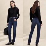Banana Republic  high rise slim Ariana jeans dark wash Photo 1