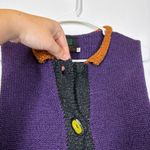 VTG Susan Otterson Knit Vest Size Small Purple Photo 7