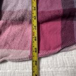 Maurice's  Pink Plaid Twill Jacket Shacket with Pockets; button up shirt; size XXL Photo 4